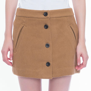 ALPHASTYLE® Dalia Wool Mini A-line Skirt