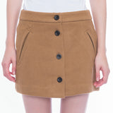 ALPHASTYLE® Dalia Wool Mini A-line Skirt