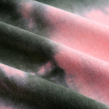 ALPHASTYLE® ZIRCON TIE DYE CHECK T-SHIRT
