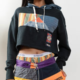 ALPHASTYLE® AMBER CROPPED HOODIE