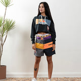 ALPHASTYLE® AMBER CROPPED HOODIE