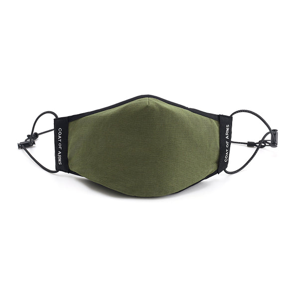 COAT OF ARMS COTTON RIPSTOP FACE MASK