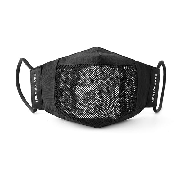 COAT OF ARMS MESH FACE MASK