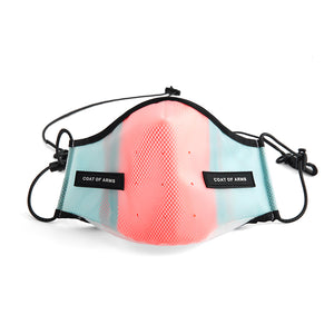 COAT OF ARMS POLYURETHANE FACE MASK