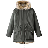 ALPHASTYLE® Chad Oversize Faux Fur Lined Jacket