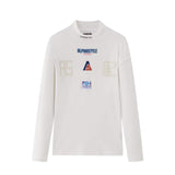 ALPHASTYLE® Seriema Mock Collar T-Shirt