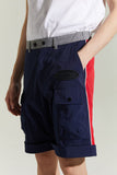 AlphaStyle Boro Roll Hem Shorts